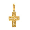 MYSTARA 925 CZ GOLD ICED OUT PENDANT | 9222802