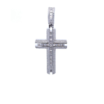 NOCTA 925 CZ RHODIUM ICED OUT PENDANT | 9222841