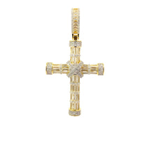 WESTERIA 925 CZ GOLD ICED OUT PENDANT | 9222892