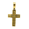 JUNIPER 925 CZ GOLD ICED OUT PENDANT | 9222902