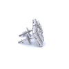 FAELAN 925 CZ RHODIUM ICED OUT EARRINGS  | 9222921