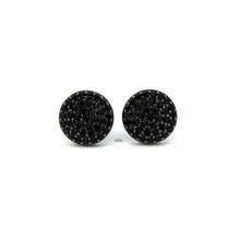 CALLIDORA 925 CZ BLACK ICED OUT EARRINGS | 929733