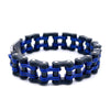 OSCURO STEEL BLUE BLACK ICED OUT BRACELET | 93111713