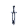 ARDENT STAINLESS RHODIUM STEEL ICED OUT PENDANT | 9311201