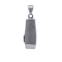 UMBRAGE STAINLESS RHODIUM STEEL ICED OUT PENDANT | 9311261