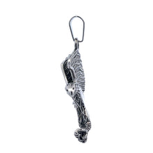 FLUXION STAINLESS RHODIUM STEEL ICED OUT PENDANT | 9311281