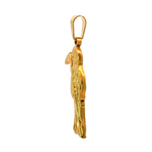 VALKAIRE STAINLESS GOLD STEEL ICED OUT PENDANT | 9311392