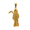 VALKAIRE STAINLESS GOLD STEEL ICED OUT PENDANT | 9311392