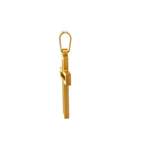 MIRO STAINLESS GOLD STEEL ICED OUT PENDANT | 9311402