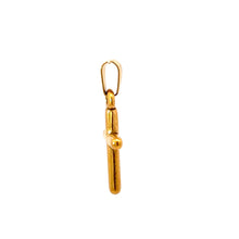 TALIA STAINLESS GOLD STEEL ICED OUT PENDANT | 9311452