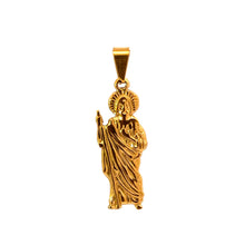 GISELA STAINLESS GOLD STEEL ICED OUT PENDANT | 9311462