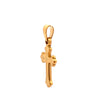 SABLE STAINLESS GOLD STEEL ICED OUT PENDANT | 9311482