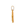 VERITY STAINLESS GOLD STEEL ICED OUT PENDANT | 9311532