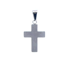 RHOSWEN STAINLESS RHODIUM STEEL ICED OUT PENDANT | 9311571