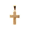 RHOSWEN STAINLESS GOLD STEEL ICED OUT PENDANT | 9311572