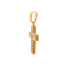 RHOSWEN STAINLESS GOLD STEEL ICED OUT PENDANT | 9311572