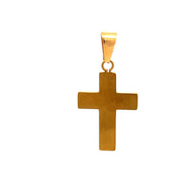 RHOSWEN STAINLESS GOLD STEEL ICED OUT PENDANT | 9311572