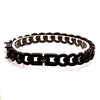 DAMARIS 11 MM STEEL 8.5" BLACK ICED OUT BRACELET | 9311693