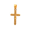 IONE STAINLESS GOLD STEEL ICED OUT PENDANT | 9311782