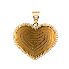 9312692 | Steel Moissanite Gold Pendant