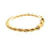 LANYARD 5MM GOLD ROPE ICED OUT BRACELET I 950852