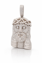 9910381 | 21.5ctw VVS 925 Moissanite Rhodium Pendant
