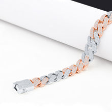 JAZRIC 12MM DUAL COLOR ICED OUT CHAIN | 9617542