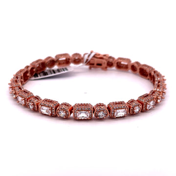 962165 | Brass Rose Gold Ghost Chain Bracelet