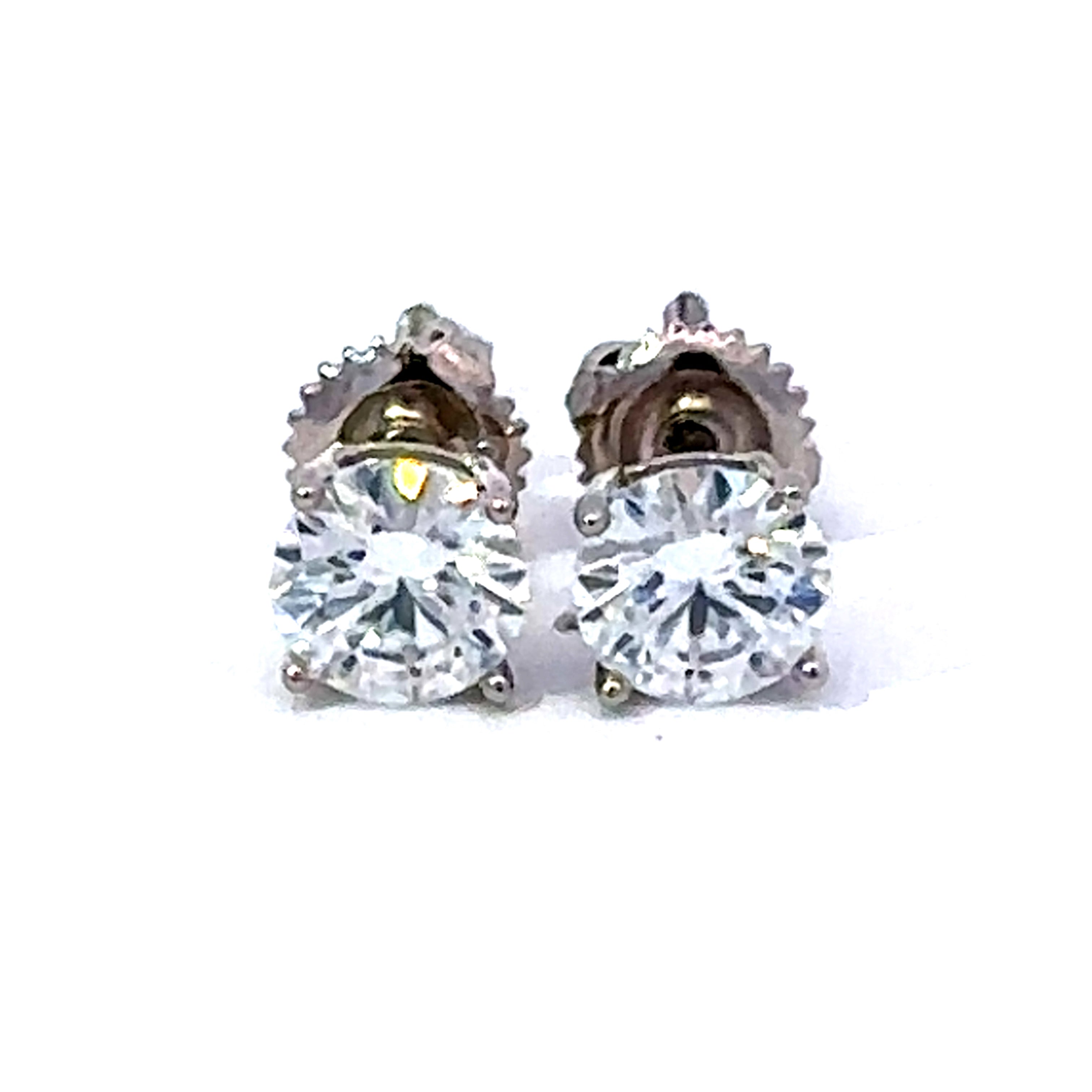 ZYRIEL 1.0 CTW 925 RHODIUM MOISSANITE ICED OUT EARRING | 991001