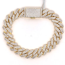 PALATIAL SILVER MOISSANITE 12 MM BRACELET  | 991352