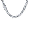 PALATIAL 12MM 925 MOISSANITE CUBAN CHAIN  | 991051