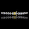 SEER SILVER MOISSANTE 6MM BRACELET |  991532