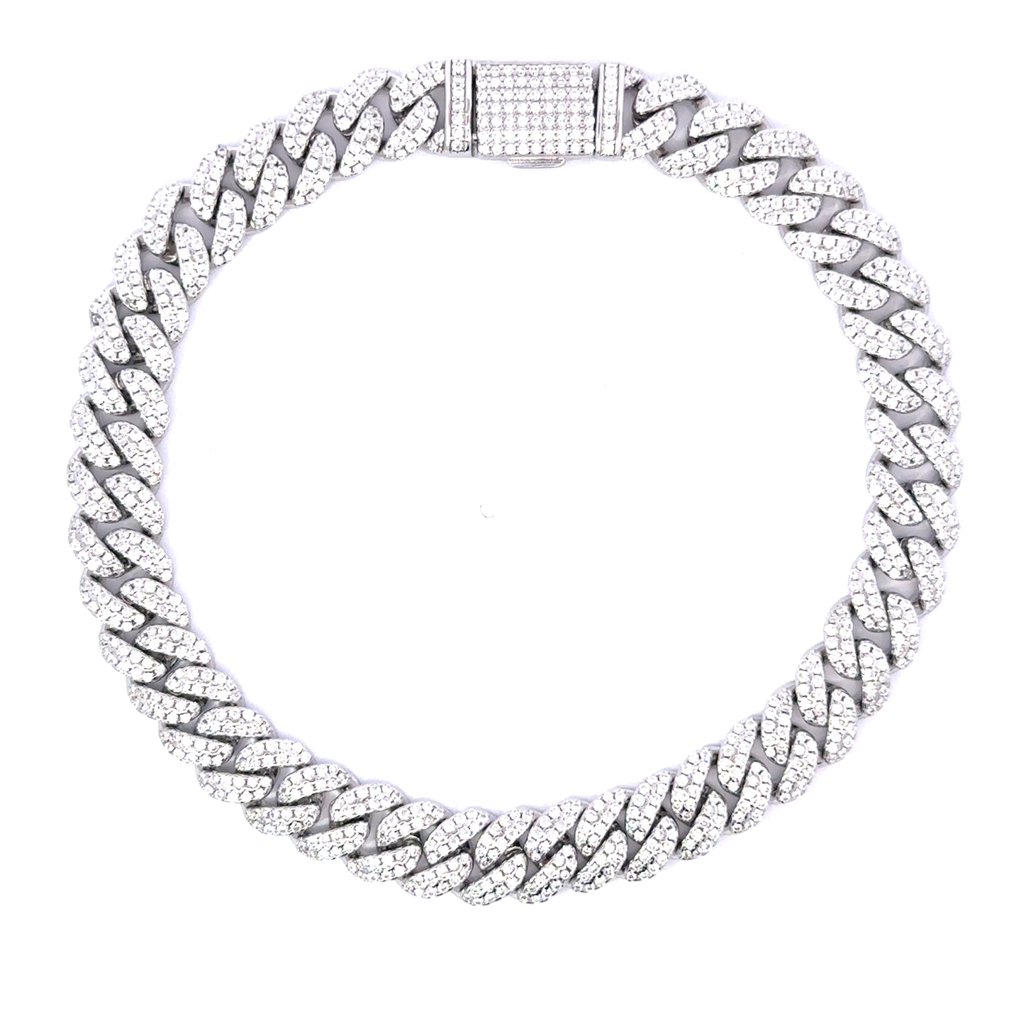 WIZARD 8MM MOISSANITE ICED OUT BRACELET I 991551