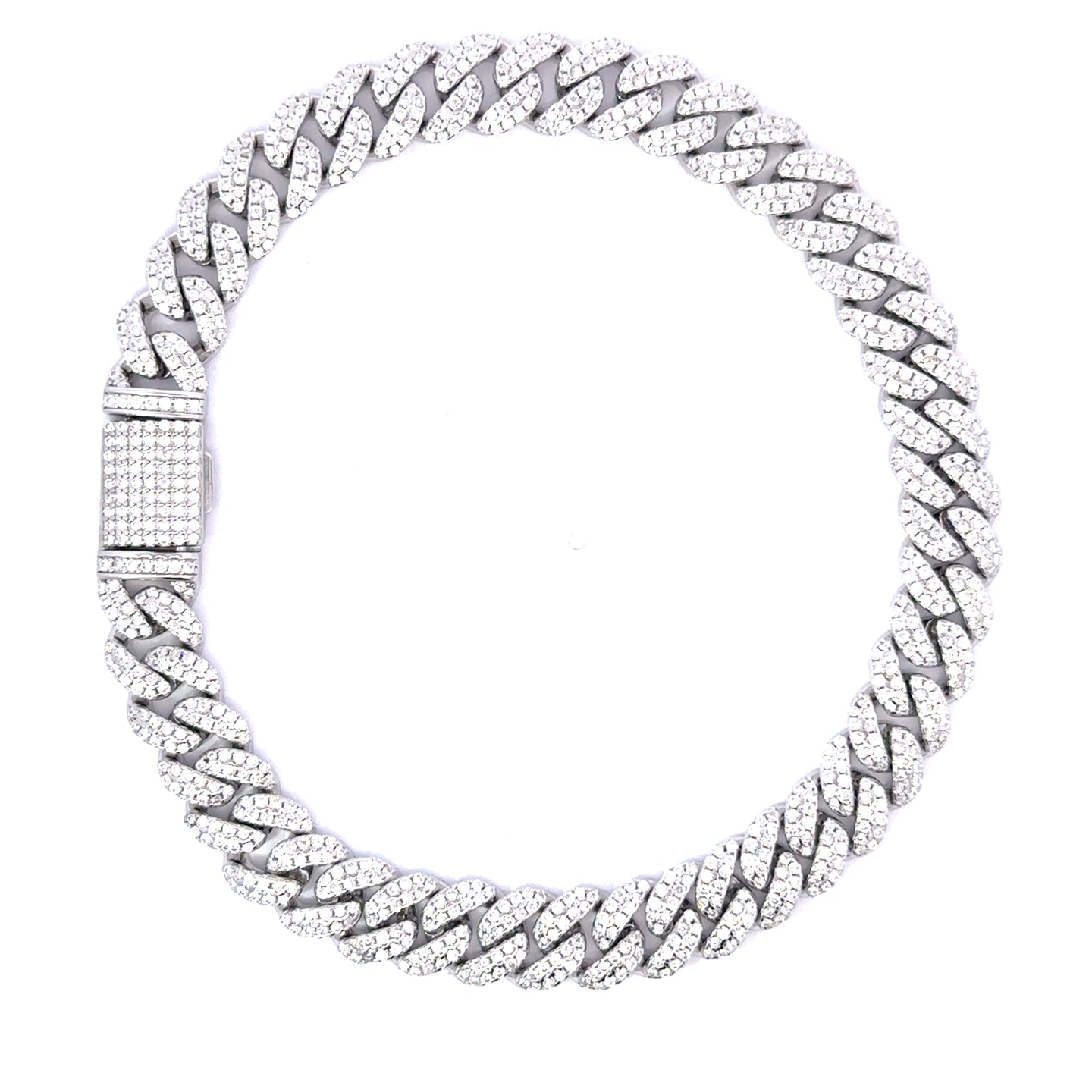 WIZARD 8MM MOISSANITE ICED OUT BRACELET I 991551