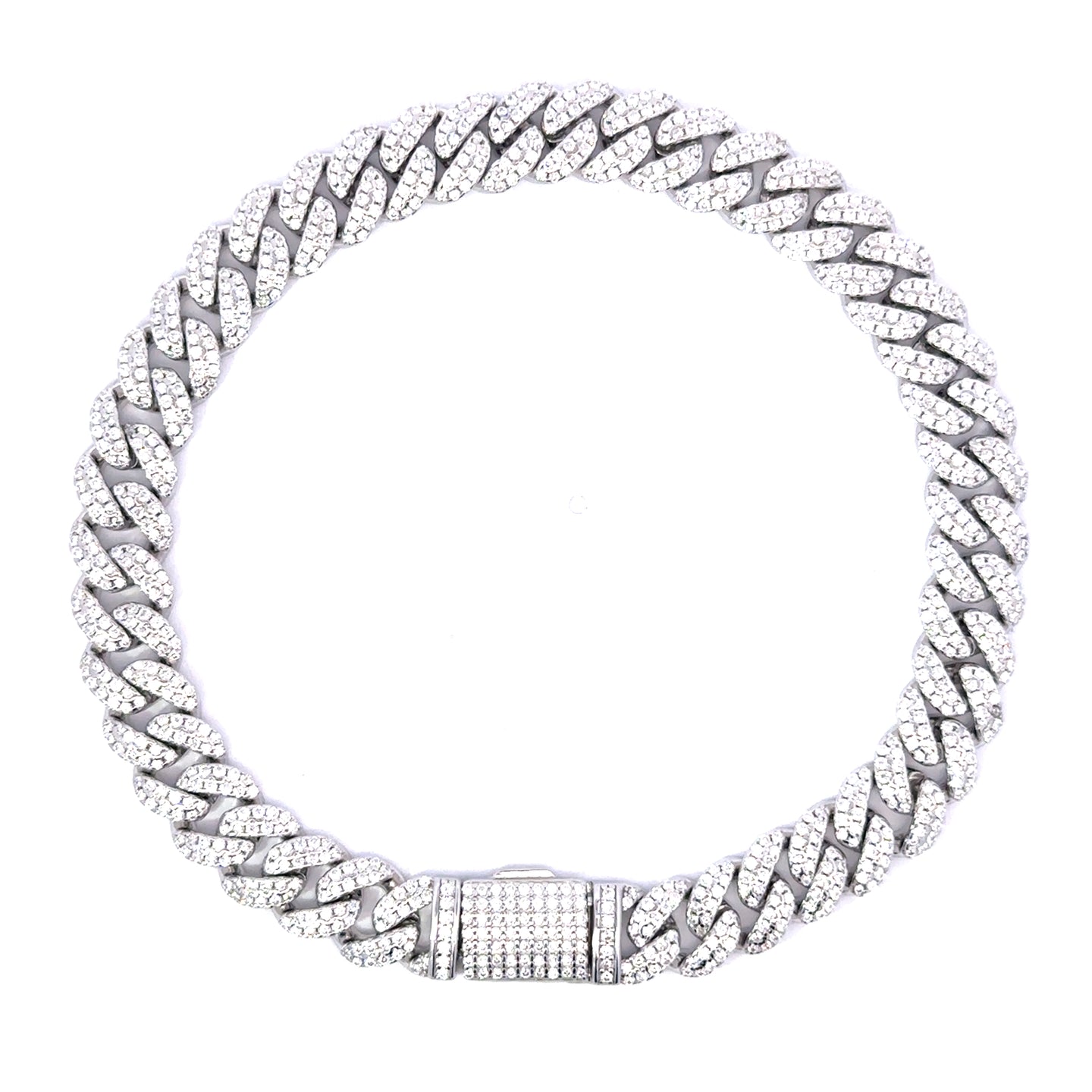 WIZARD 8MM MOISSANITE ICED OUT BRACELET I 991551