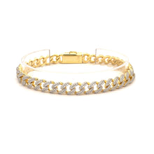 QUINOXITE 8MM 925 CZ CUBAN BRACELET | 9221932