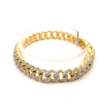 QUINOXITE 8MM 925 CZ CUBAN BRACELET | 9221932