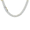 MAVIN SILVER MOISSANITE 10MM CHAIN I 991562