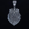 REGAL PRIDE 1.92 CTW 925 CZ MOISSANITE RHODIUM PENDANT I 991891