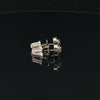 HALCYON 925 BLACK MOISSANITE ICED OUT EARRING | 992183