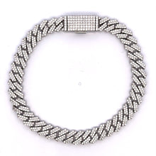 OPULENT 8MM 925 MOISSANITE CUBAN BRACELET | 992471