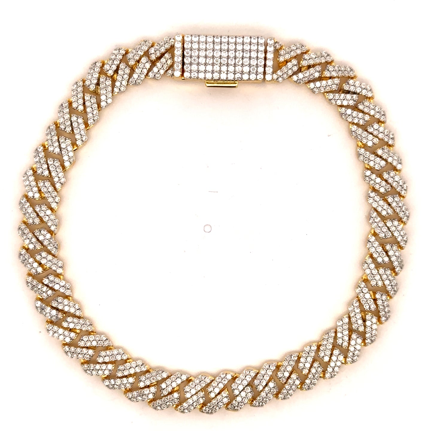 OPULENT 8MM 925 MOISSANITE CUBAN BRACELET | 992472