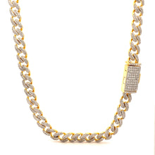 WIZARD 6MM GOLD MOISSANITE ICED OUT CHAIN I 993462