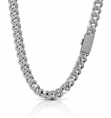 WIZARD  8MM MOISSANITE ICED OUT CHAIN I 993491