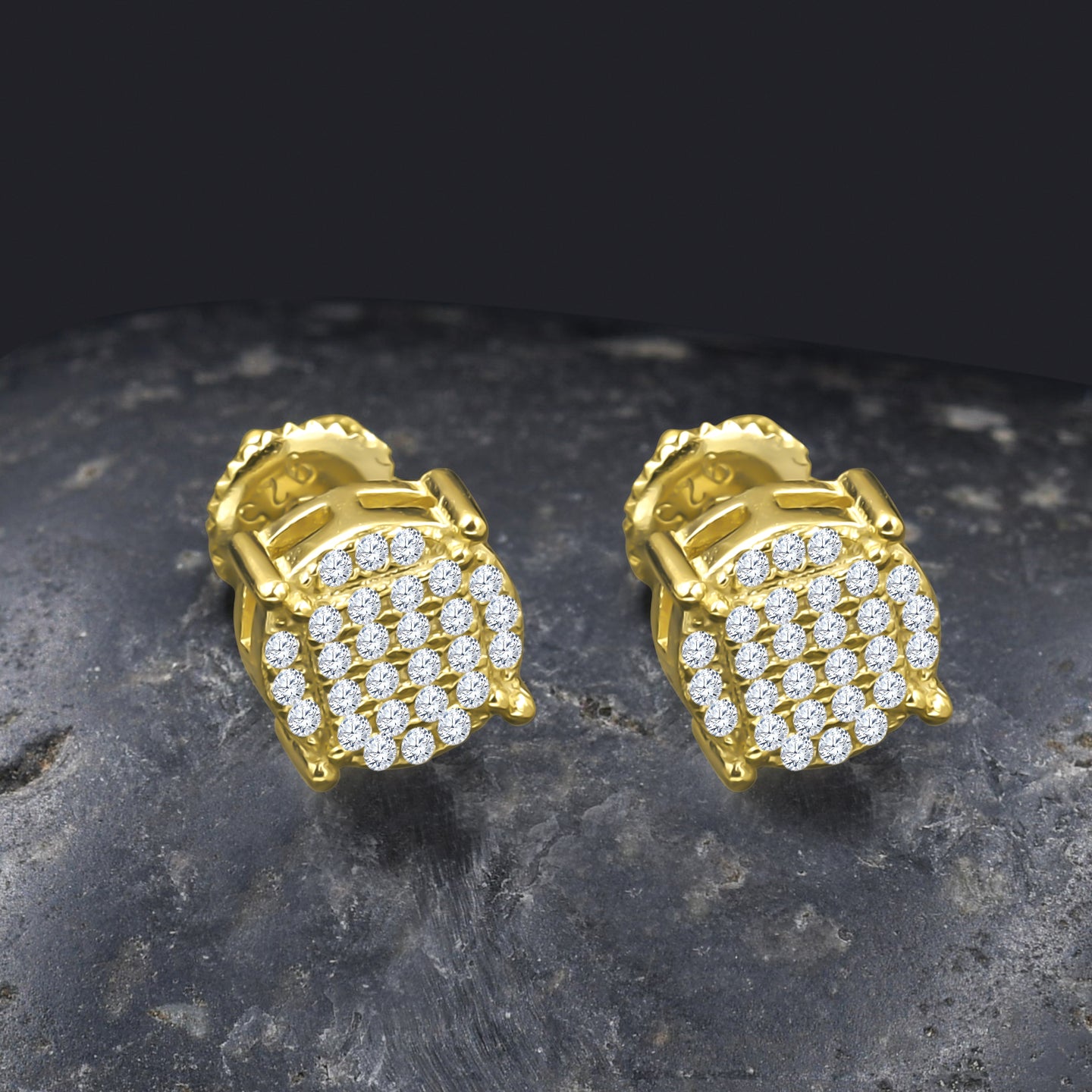 ANNULAIRE SILVER MOISSANITE EARRINGS I 993791