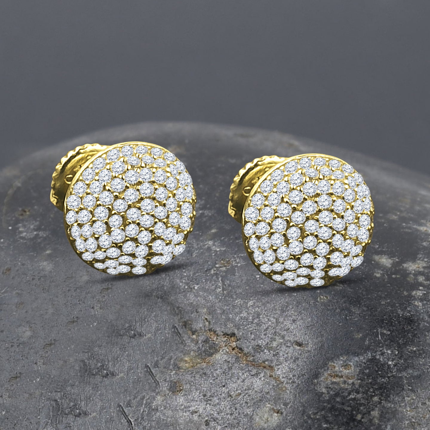 GLOBATE SILVER MOISSANITE EARRINGS I 993831