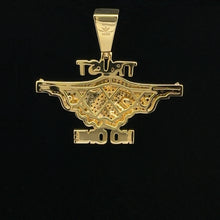 SKEPTICORE 2.68 CTW 925 CZ MOISSANITE GOLD PENDANT I 994122