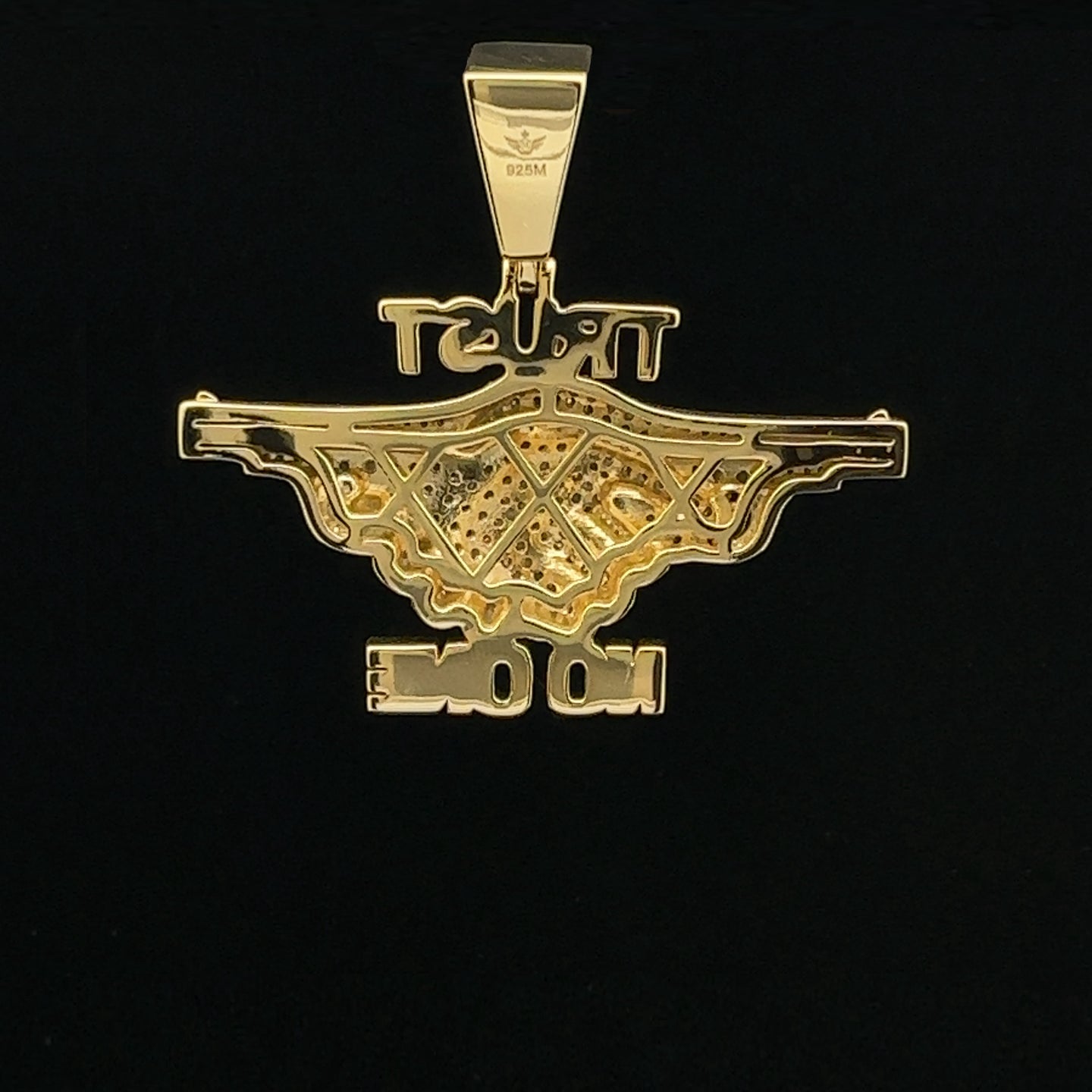 SKEPTICORE 2.68 CTW 925 CZ MOISSANITE GOLD PENDANT I 994122