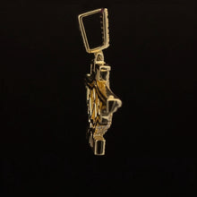 SKEPTICORE 2.68 CTW 925 CZ MOISSANITE GOLD PENDANT I 994122