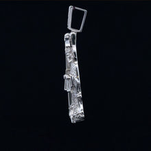 SANTAMU 1.02 CTW 925 CZ MOISSANITE RHODIUM PENDANT I 994131